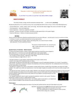 1 Education is what remains after one has