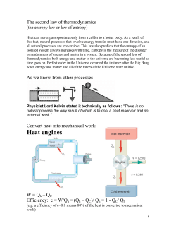 Heat engines