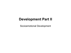 Development Part II