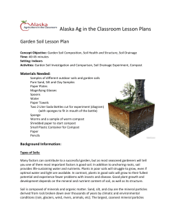 Alaska Ag in the Classroom Lesson Plans