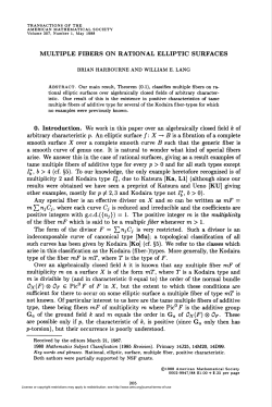 multiple fibers on rational elliptic surfaces