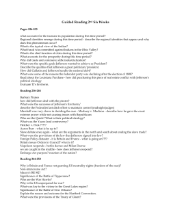 Guided Reading 2nd Six Weeks