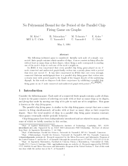 No Polynomial Bound for the Period of the Parallel Chip Firing