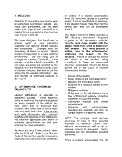 Student Handbook - Pinellas County Schools