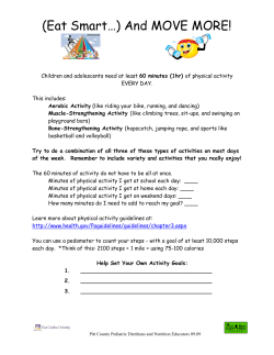 Move More Activity Guide