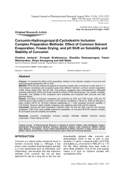 Full-text  - Tropical Journal of Pharmaceutical Research