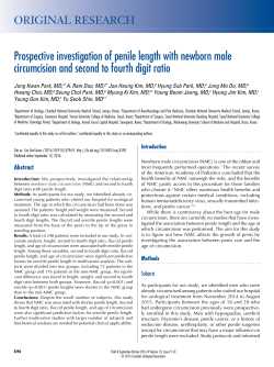 Prospective investigation of penile length with newborn male