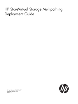 12.0 HP StoreVirtual Storage Multipathing Deployment Guide