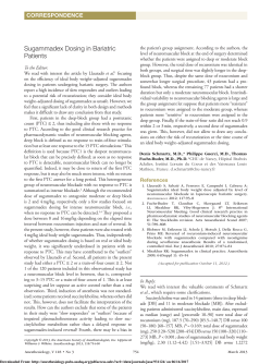 In Reply - Anesthesiology - American Society of Anesthesiologists