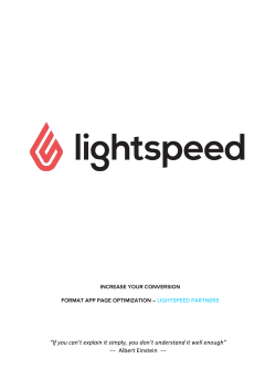 If you can`t explain it simply, you don`t understand it