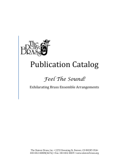 Publication Catalog
