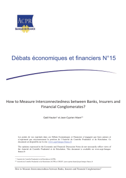 How to Measure Interconnectedness between Banks, Insurers and