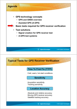 A-GPS - Keysight