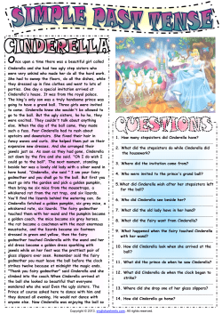 simple past tense cinderella 1
