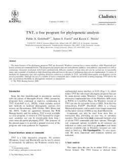 TNT, a free program for phylogenetic analysis