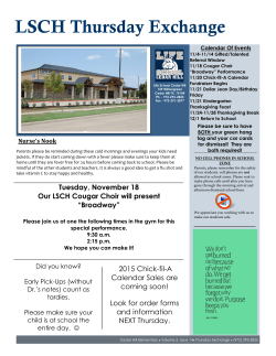 LSCH Thursday Exchange - Life School Cedar Hill