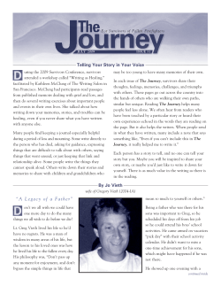 Telling Your Story - National Fallen Firefighters Foundation