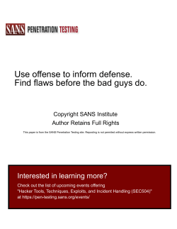 Once Bitten Twice Sly - Common Exploits Fueled by Common Mishap