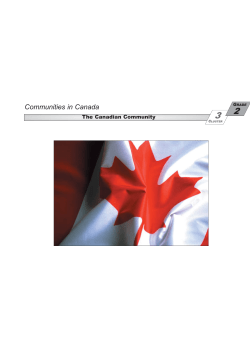 Cluster 3 - Manitoba Education