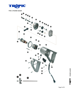 TPM-5 POWER MIXER - Tropic Equipment