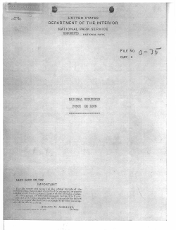 Ponce de Leon National Monument: Proposed