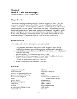 Chapter 2 Useful Tools and Concepts