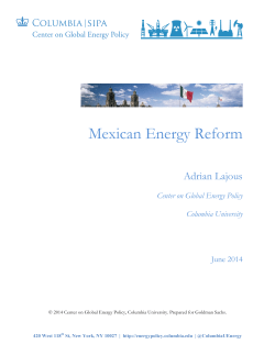 Mexican Energy Reform_Final_6.10.14_FINAL