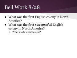 Bell Work 8/28