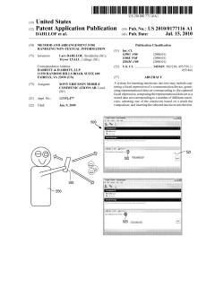 Method and arrangement for handling non