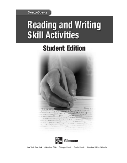 Reading and Writing Activities in Science, SE