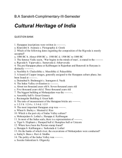 Cultural Heritage of India
