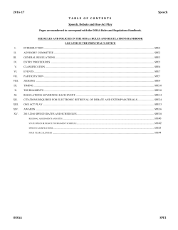 2016-17 Speech Manual