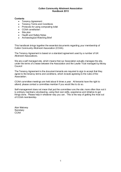 Cullen Community Allotment Association