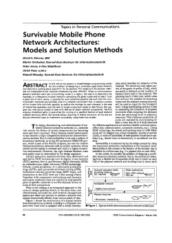 Models and Solution Methods