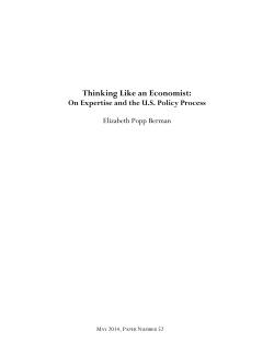 Title of the Occasional Paper