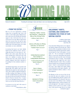 Unlearning &ldquo;habits, CUstoms, and CharaCter&rdquo;: Changing the ethos