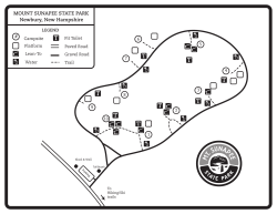 Mount Sunapee Campground Map