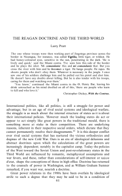 the reagan doctrine and the third world