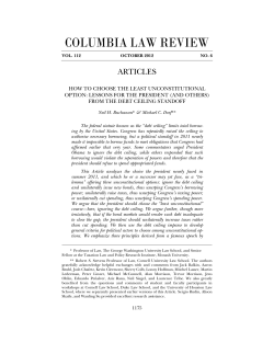 columbia law review