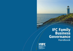 IFC Family Business Governance Handbook