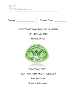 Practical 1 - www.ibo2013.org