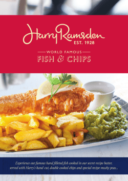 Our world famous - Harry Ramsden`s