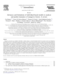 Advances and limitations of individual-based models to
