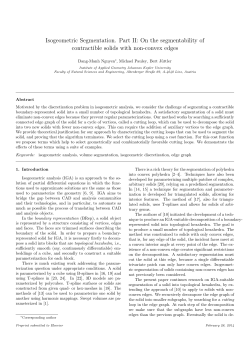 On the segmentability of contractible solids with non