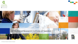 SP Technical Research Institute of Sweden