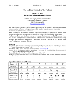 Hand Out Aalborg June 2006 22 ScL