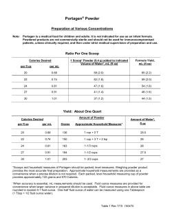 Portagen&reg; Powder - Mead Johnson Nutrition