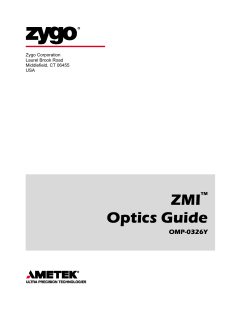 Optical Alignment .................................................... 3-1