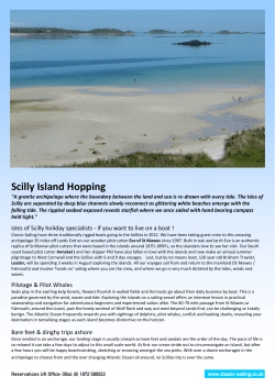 Scilly Island Hopping