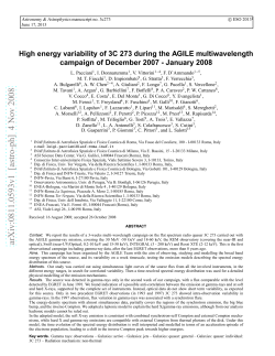High energy variability of 3C 273 during the AGILE multiwavelength
